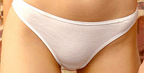 Cotton Panties Pussy Mound - Blue Eyes Babe In Sexy White Panties